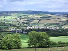 Views on the walk from Clun.