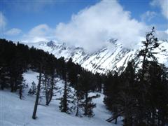 A quick glimpse of scenery at Fromigueres.