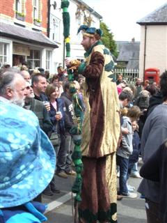 Green Man festival in Clun.