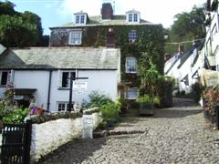 Clovelly high street