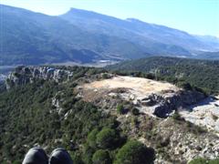 Me flying over Santa Brigida.