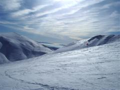 Skiing at La Molina.