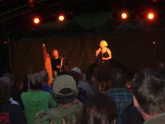 Hazel O'Connor at Farmer Phil's.