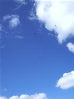 People high at Stanage