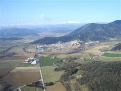 Val d'en Bas, just before landing.