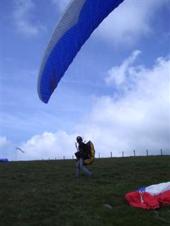 Kai launching at Corndon.