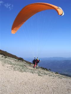 Flying in Ager 