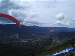Pilots flying at Chabre.