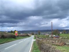 Sky looking towards Clatter