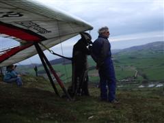 Geoff and Kath Rigg on Corndon