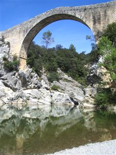 The Roman bridge at Sadernes