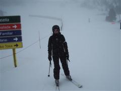 Skiing at Masella