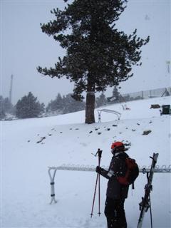 Skiing at Masella