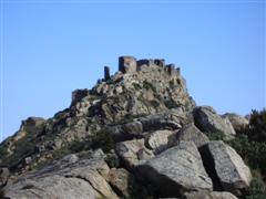 The ruin above St Pere de Rodes